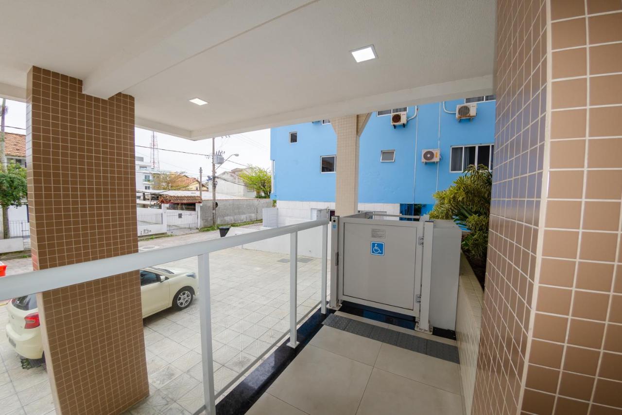 Apartamento A 30M Da Praia Com Ampla Vista Mar Florianópolis Buitenkant foto