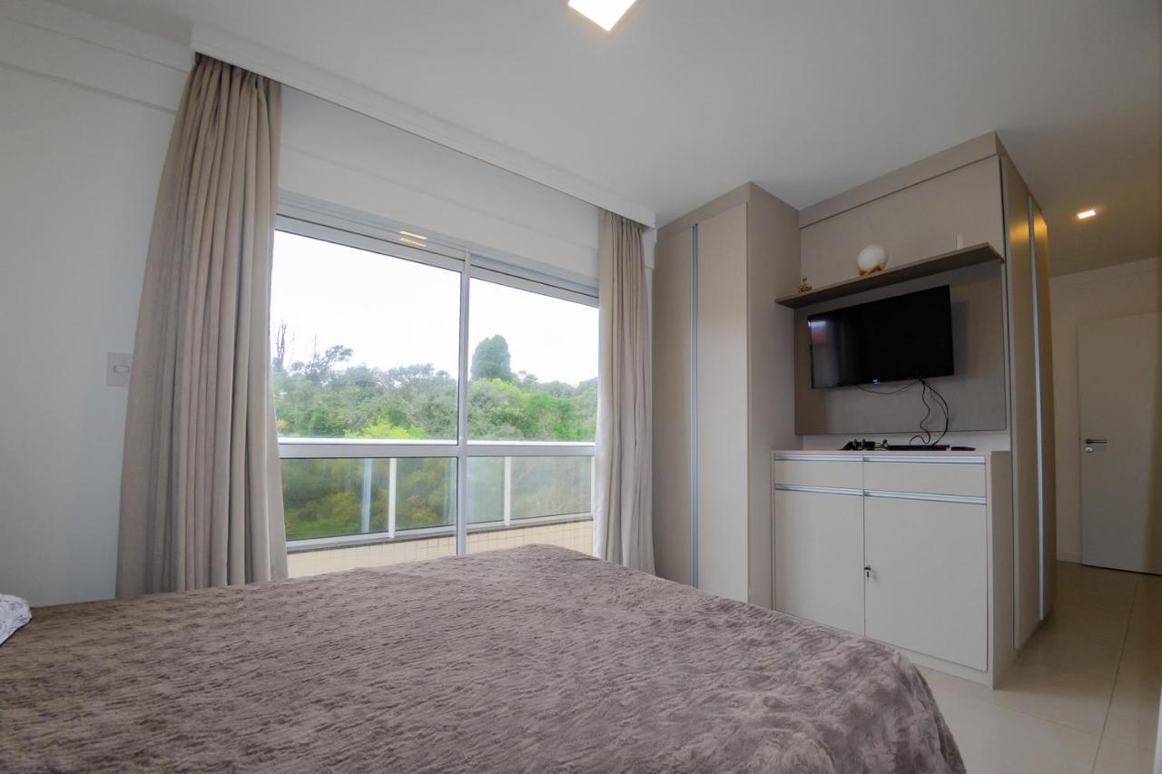 Apartamento A 30M Da Praia Com Ampla Vista Mar Florianópolis Buitenkant foto