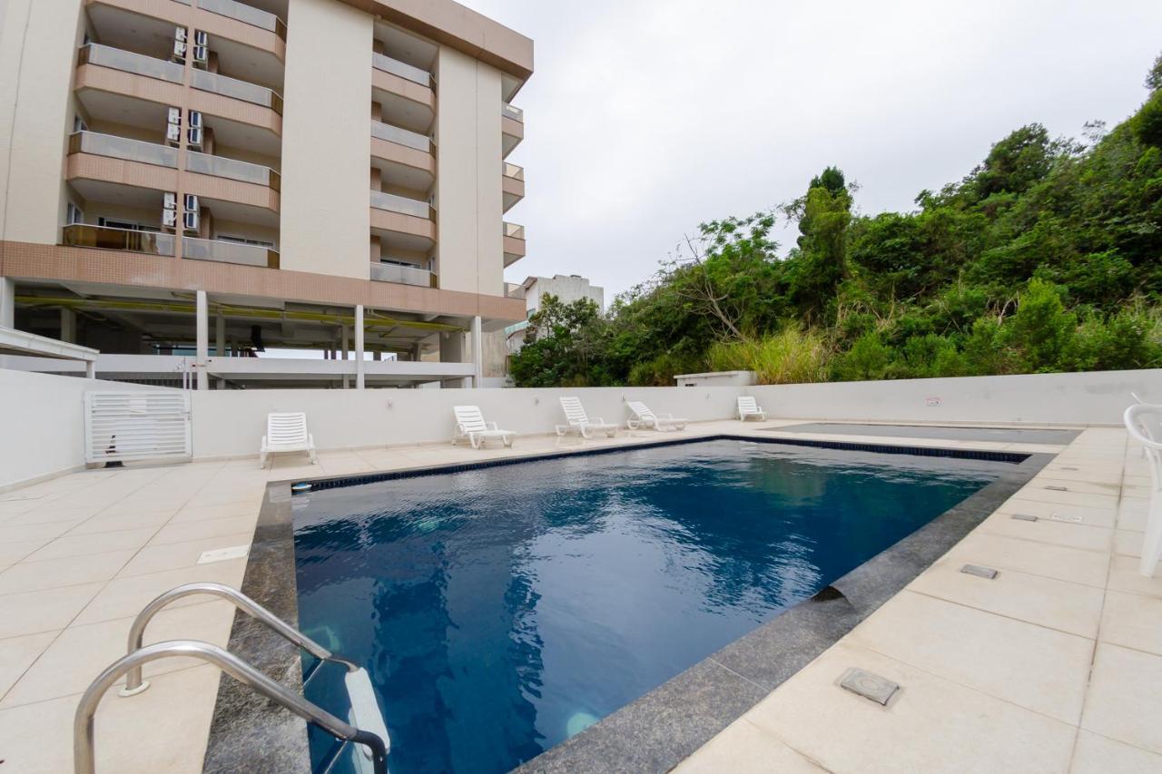 Apartamento A 30M Da Praia Com Ampla Vista Mar Florianópolis Buitenkant foto